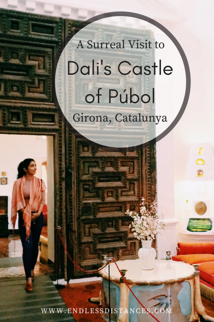 The perfect day trip from Girona, Spain is a visit to Dali's Castle of Pubol, the surrealist masterpiece Dali made for his wife, Gala. 